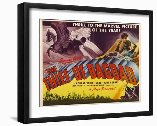 The Thief of Bagdad, 1940-null-Framed Giclee Print