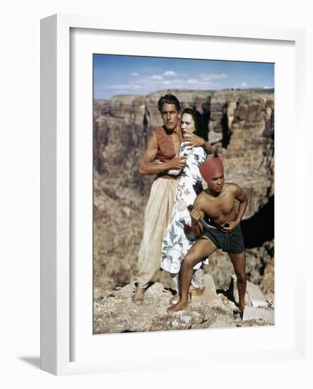 THE THIEF OF BAGDAD (Le voleur by Bagdad ) by Ludwig Berger with John Just June Duprez, Sabu, 1940 -null-Framed Photo