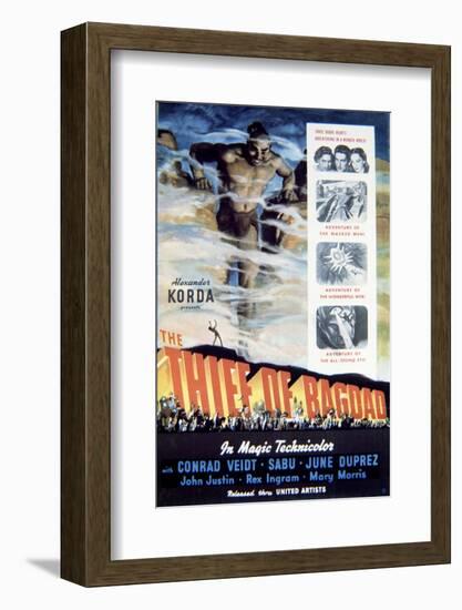 The Thief of Bagdad - Movie Poster Reproduction-null-Framed Photo