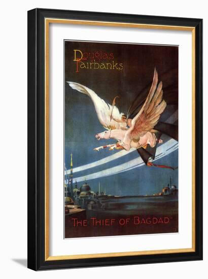 The Thief of Baghdad, 1924-null-Framed Premium Giclee Print