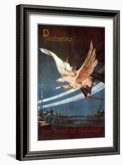 The Thief of Baghdad, 1924-null-Framed Art Print