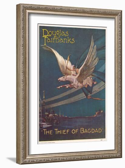 The Thief of Baghdad, 1924-null-Framed Premium Giclee Print