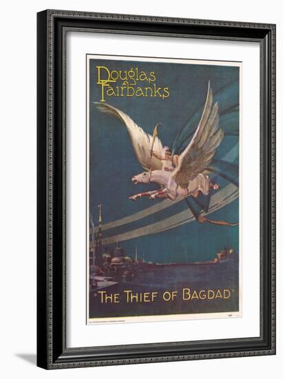 The Thief of Baghdad, 1924-null-Framed Premium Giclee Print