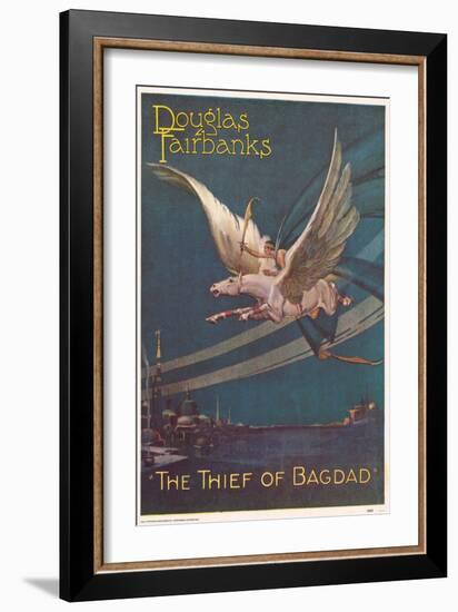 The Thief of Baghdad, 1924-null-Framed Art Print