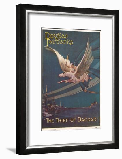 The Thief of Baghdad, 1924-null-Framed Art Print