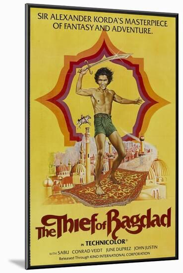The Thief of Baghdad, 1924-null-Mounted Art Print