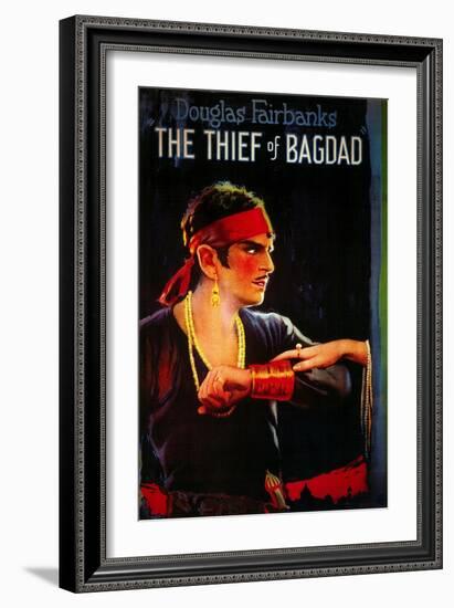 The Thief of Baghdad, 1924-null-Framed Premium Giclee Print