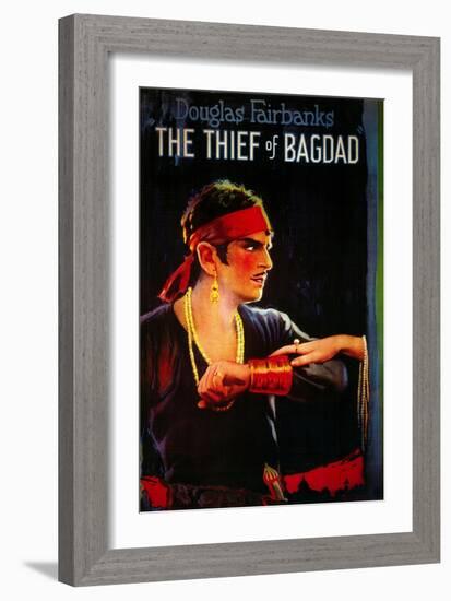 The Thief of Baghdad, 1924-null-Framed Art Print