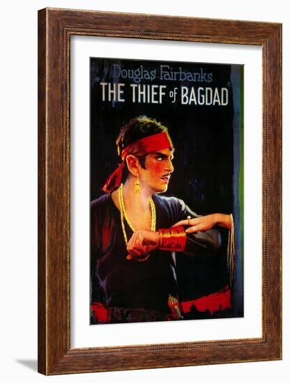 The Thief of Baghdad, 1924-null-Framed Art Print