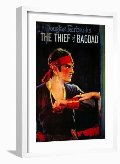 The Thief of Baghdad, 1924-null-Framed Art Print