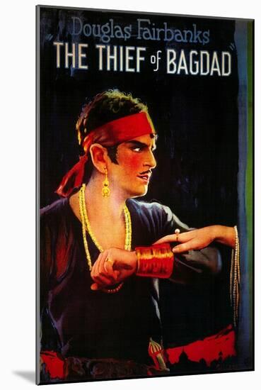 The Thief of Baghdad, 1924-null-Mounted Art Print