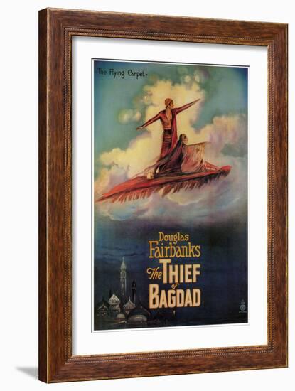 The Thief of Baghdad, 1924-null-Framed Premium Giclee Print