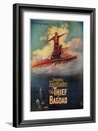 The Thief of Baghdad, 1924-null-Framed Premium Giclee Print