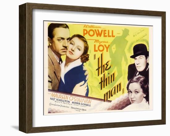 The Thin Man, 1934, Directed by W. S. Van Dyke-null-Framed Giclee Print