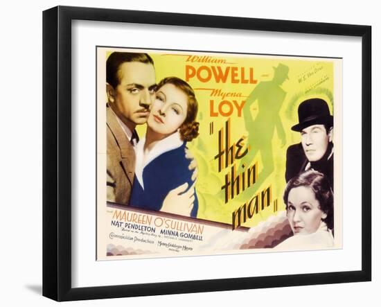 The Thin Man, 1934, Directed by W. S. Van Dyke-null-Framed Giclee Print