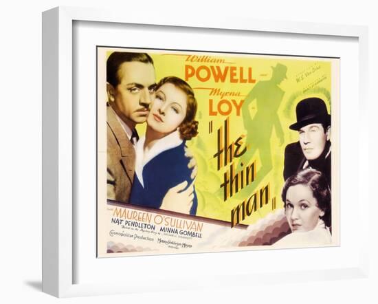 The Thin Man, 1934, Directed by W. S. Van Dyke-null-Framed Giclee Print