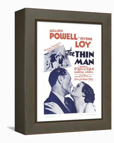 The Thin Man, 1934-null-Framed Stretched Canvas