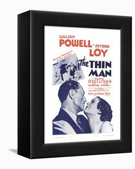 The Thin Man, 1934-null-Framed Stretched Canvas