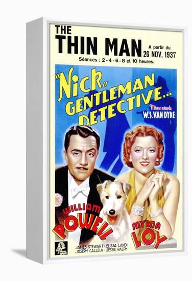 The Thin Man, 1934-null-Framed Stretched Canvas