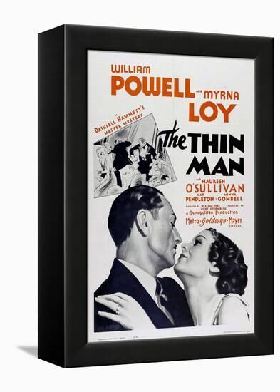 The Thin Man, 1934-null-Framed Premier Image Canvas