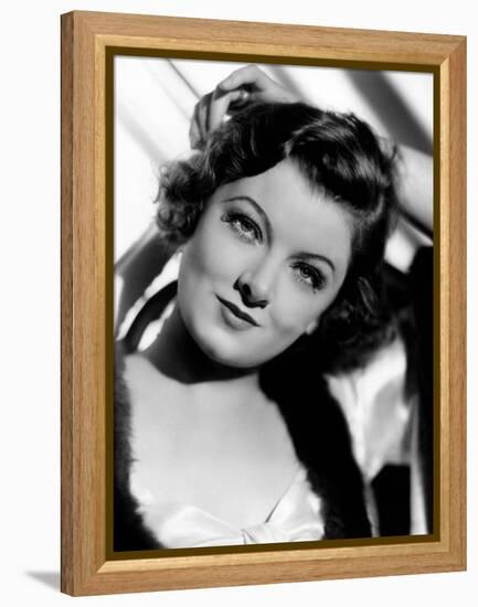 The Thin Man, Myrna Loy, 1934-null-Framed Stretched Canvas