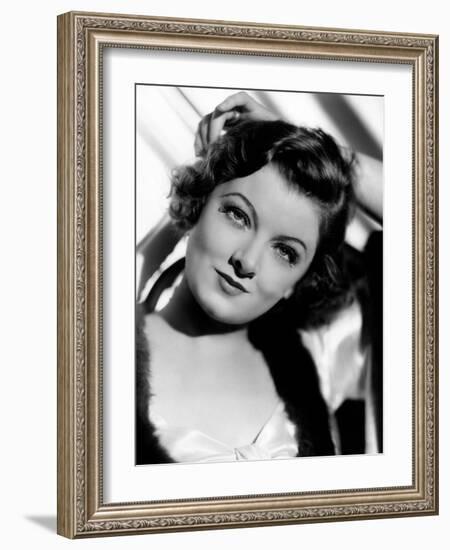 The Thin Man, Myrna Loy, 1934-null-Framed Photo