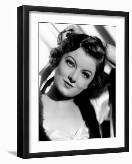 The Thin Man, Myrna Loy, 1934-null-Framed Photo