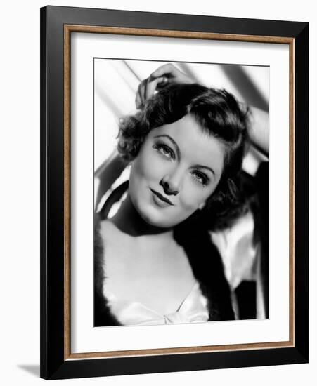 The Thin Man, Myrna Loy, 1934-null-Framed Photo