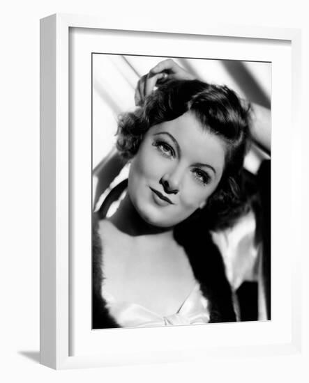 The Thin Man, Myrna Loy, 1934-null-Framed Photo