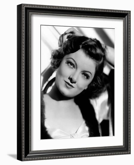 The Thin Man, Myrna Loy, 1934-null-Framed Photo