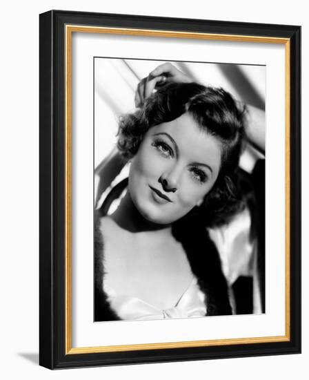 The Thin Man, Myrna Loy, 1934-null-Framed Photo