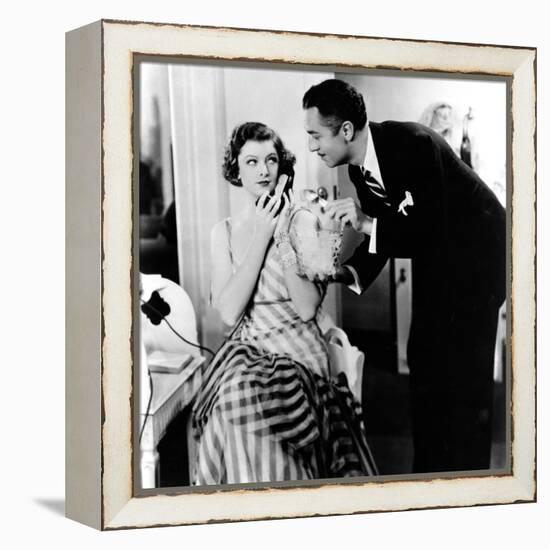 The Thin Man, Myrna Loy, William Powell, 1934-null-Framed Stretched Canvas