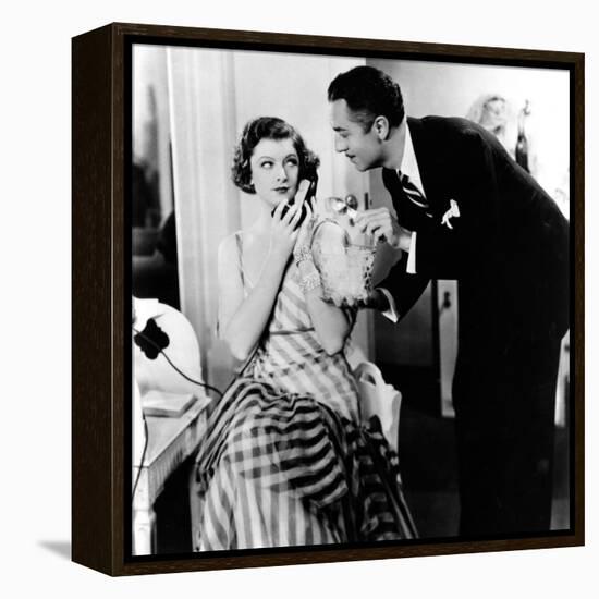 The Thin Man, Myrna Loy, William Powell, 1934-null-Framed Stretched Canvas