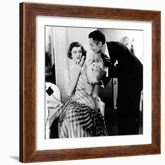 The Thin Man, Myrna Loy, William Powell, 1934-null-Framed Photo