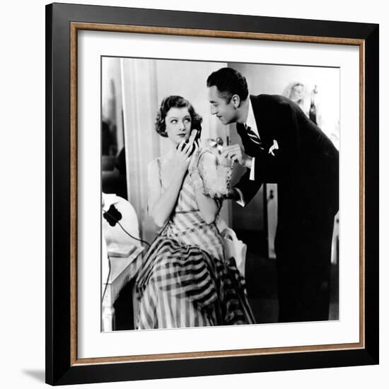 The Thin Man, Myrna Loy, William Powell, 1934-null-Framed Photo