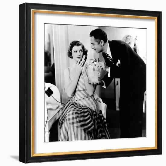 The Thin Man, Myrna Loy, William Powell, 1934-null-Framed Photo