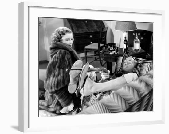The Thin Man, Myrna Loy, William Powell, 1934--Framed Photo