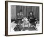 ‘The Thin Man’ William Powell, Myrna Loy & Asta-Hollywood Historic Photos-Framed Art Print