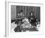 ‘The Thin Man’ William Powell, Myrna Loy & Asta-Hollywood Historic Photos-Framed Art Print