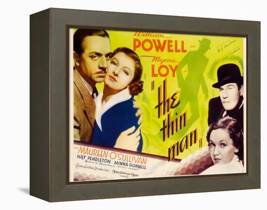 The Thin Man-null-Framed Stretched Canvas