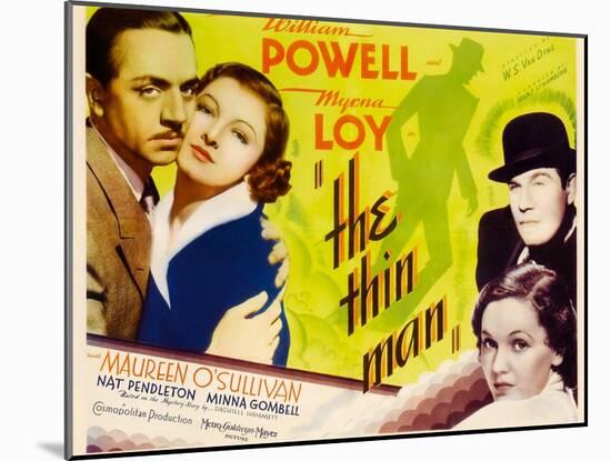 The Thin Man-null-Mounted Art Print