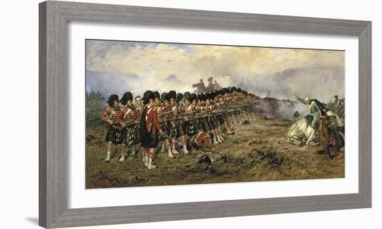 The Thin Red Line-Robert Gibb-Framed Giclee Print