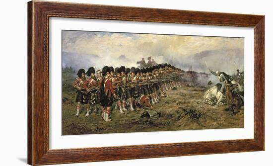 The Thin Red Line-Robert Gibb-Framed Giclee Print