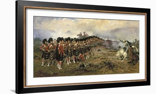 The Thin Red Line-Robert Gibb-Framed Giclee Print