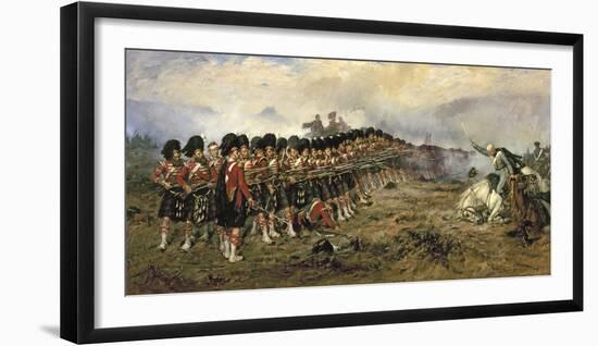 The Thin Red Line-Robert Gibb-Framed Giclee Print