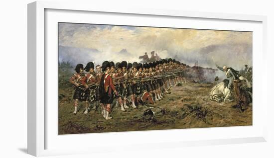 The Thin Red Line-Robert Gibb-Framed Giclee Print