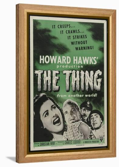 The Thing From Another World, 1951, Directed by Howard Hawks-null-Framed Premier Image Canvas