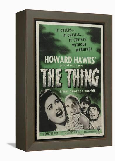 The Thing From Another World, 1951, Directed by Howard Hawks-null-Framed Premier Image Canvas