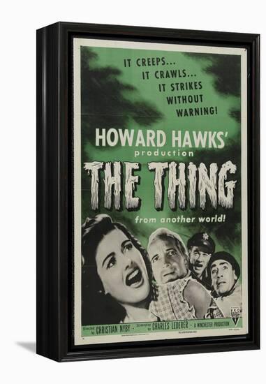 The Thing From Another World, 1951, Directed by Howard Hawks-null-Framed Premier Image Canvas