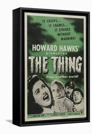 The Thing From Another World, 1951, Directed by Howard Hawks-null-Framed Premier Image Canvas